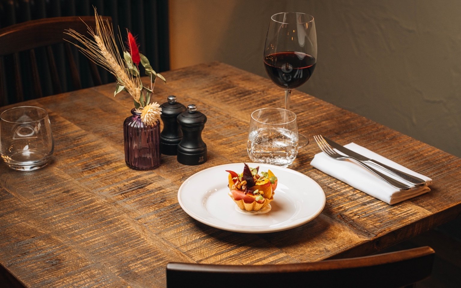 Bryntitrion Inn Beetroot Tart Wine compressed
