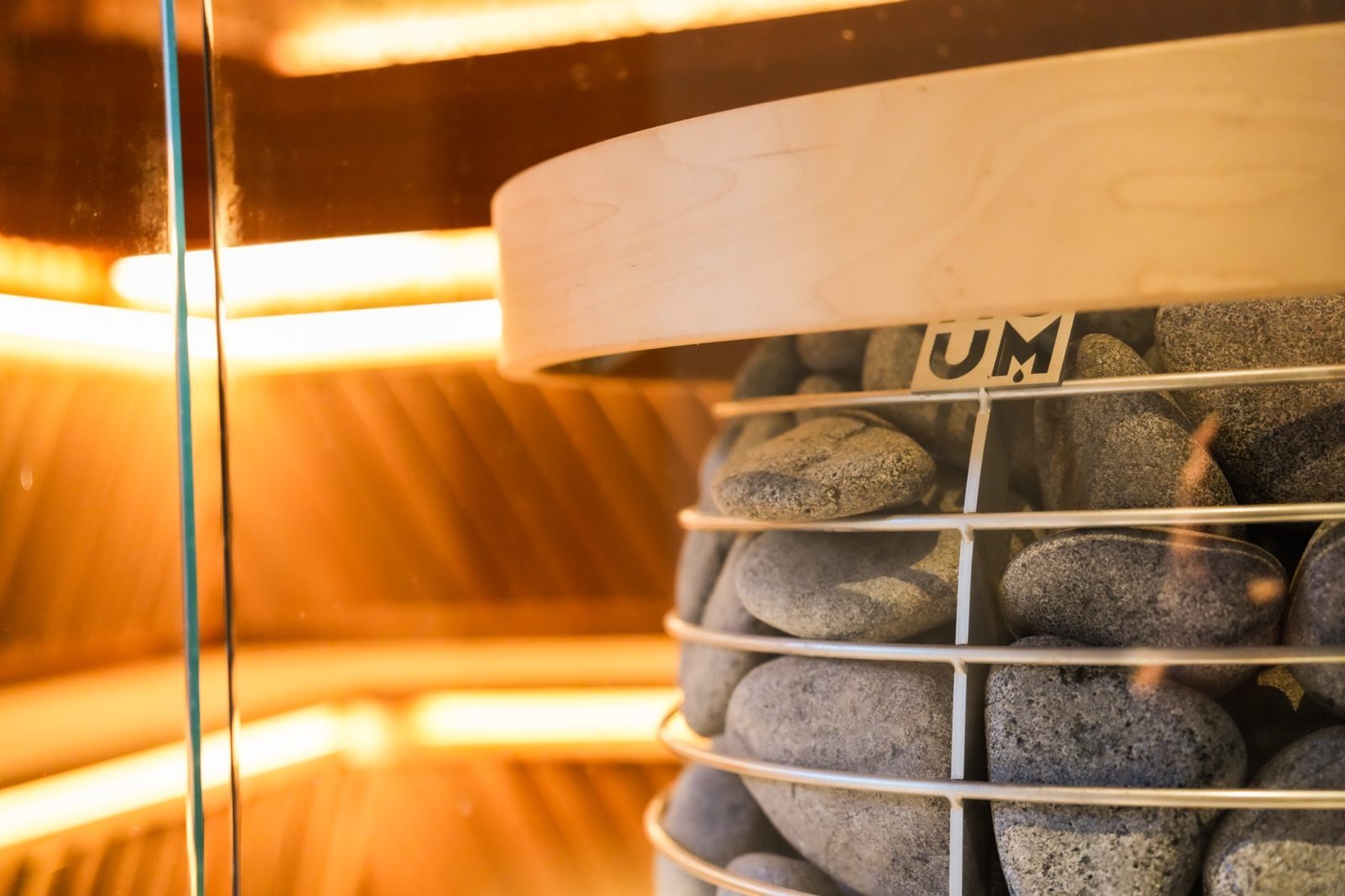 Sauna heater web